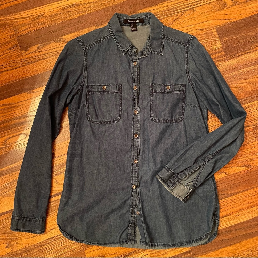 Forever 21 Denim Shirt